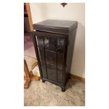 Small dark wood  hutch 48ï¿½x17ï¿½x13ï¿½
