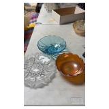 Depression glass bowls and more