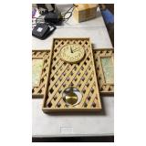 Clock and matching pictures