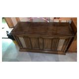 Vintage stereo console (dimensions: 20? D x