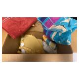 Box of Towels & Linens