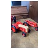 Two case tractors one case 600 and one case SC