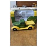 John Deere 37 Chevy pickup diecast model