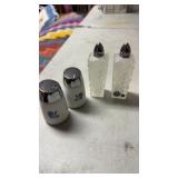 Lot of salt and pepper shakers and more