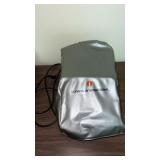 Olympia international adding machine with cover