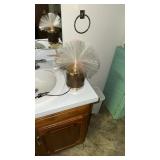 Fiber optic light vintage mid-century