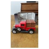 Ford model series liberty die cast coin bank ford