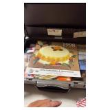 Briefcase full of advertising some Garth pens,