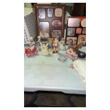 Miscellaneous figures , photo frames and more