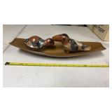 2 Mexican Tonola Birds & Franklinï¿½s F88  Tray