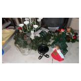 Group of Christmas decorations