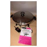 Amway electric fry pan , ice bucket and plastic