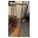 Sliding shower doors each door 23.5ï¿½ x 56.25ï¿½