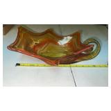 Murano Style Swirl Bowl