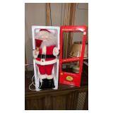 Animated and illuminated motion, Santa Claus