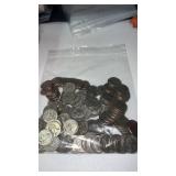 1 lb 10oz bag of mixed date quarters unsearched