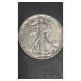 1947 walking liberty half dollar