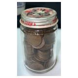 1.75 lbs jar of  unsearched  Pennieï¿½s