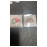 1917 mercury dime and 1916 mercury dime