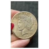 1935  silver peace dollaR