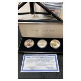 2000 US silver Eagle collection coins