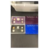 1984 and 1983 United States proof sets