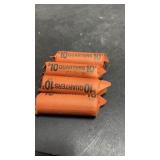 4 Rolls 1960s & 1970s Quarters
