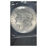 1921 Morgan silver Dollar no mint mark
