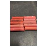 10 Rolls 1960s Unsearched Pennies