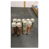 7 Tubes & 2 Partial, 1960s Some Wheat , Approx 50