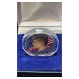 1964 silver painted Kennedy  half dollar