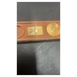 American treasury mint 19 80/2 dollar coin and