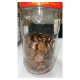 4 lbs 8 oz unsearched  1970ï¿½s  Pennieï¿½s