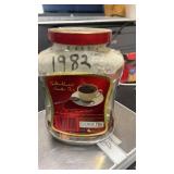 Glass Jar 1982 Unsearched Pennies, 2 pounds 8 oz