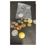 Miscellaneous Tokens , Coins, & 1951 Lincoln