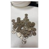 Approximately 60 Missouri state quarters