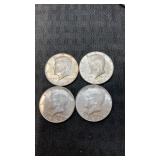4.  1967 Kennedy half dollars 40% silver