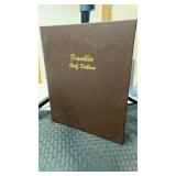 Book of Franklin silver  half dollars not