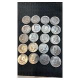 Mixed dates Kennedy hold dollars. $20