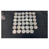 35.   1959. . Silver quarters