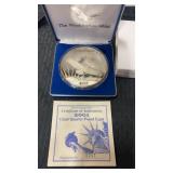 2001. Giant quarter pound silver eagle 4oz with