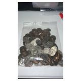 2 lbs 7 oz mixed date unsearched quarters