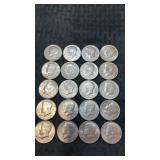 Bicentennial  Kennedy half dollars 1776-1976 $20