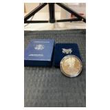 2001 American silver eagle 1oz silver dollar coin