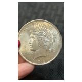 1922 silver peace dollaR