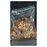 8.5 lb bag of mixed dates unsearched pennies