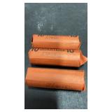 3 Rolls Mixed State Quarters