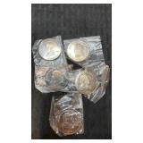 2000 republic of Liberia $5 copper nickel coins