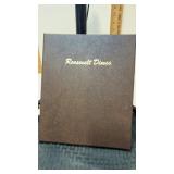 Book of Roosevelt dimes  1946- 2002-D almost