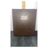 Kennedy Half Dollars Book,Partial Complete